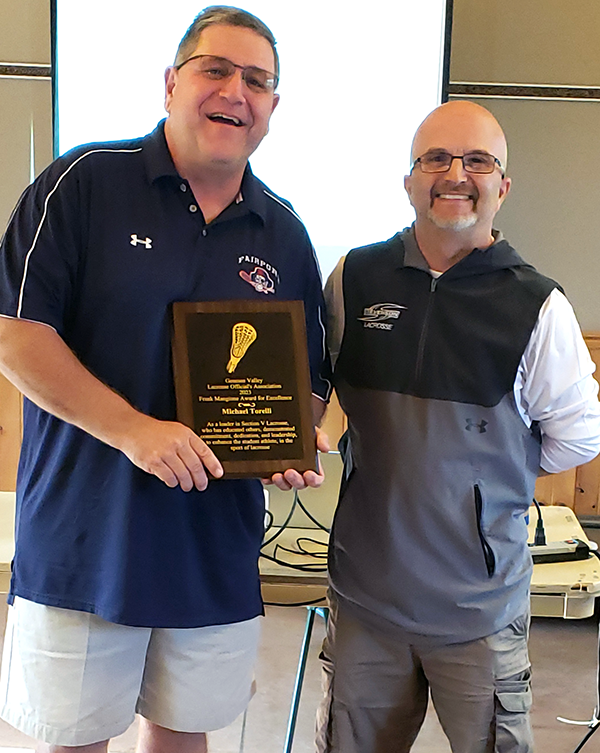 Mike Torrelli with Rob Cantabene